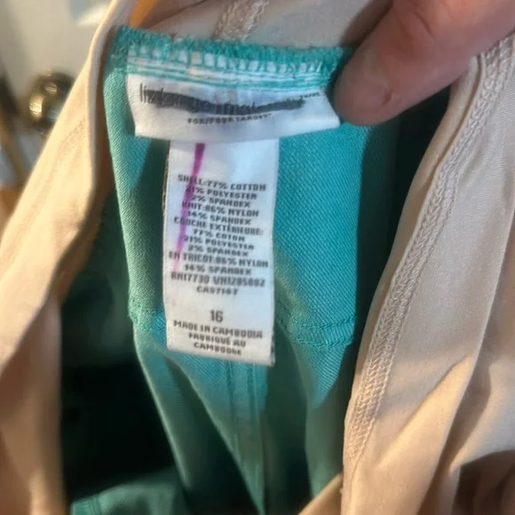 LIZ LANGE MATERNITY FULL PANEL JEANS: BLUE: NEW WITHOUT TAGS: SIZE 16 - Picture 2 of 5